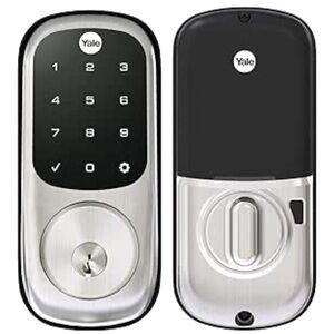 Yale Assure Lock Deadbolt, Satin Nickel Digital Touchscreen Keypad